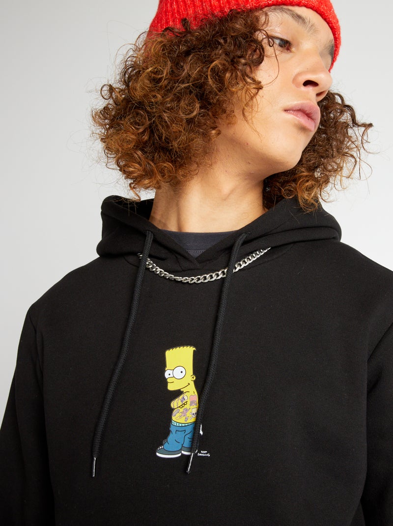 The Simpsons Homer Simpson Cupid Donut Arrow Valentine's Day Sudadera con Capucha