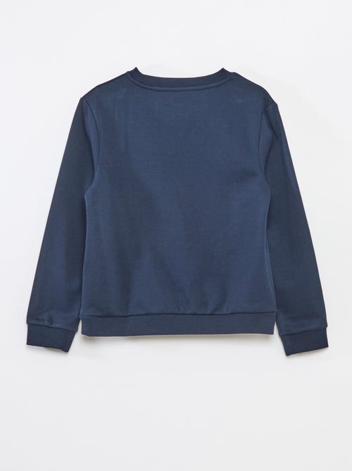 Felpa in tessuto felpato tinta unita - Kiabi