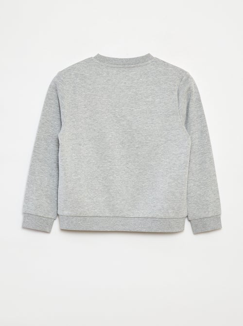 Felpa in tessuto felpato tinta unita - Kiabi