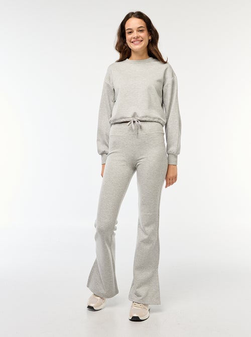 Felpa in tessuto felpato tinta unita morbido e caldo - Kiabi