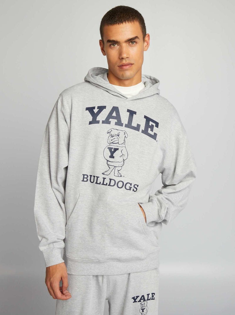 Felpa in tessuto felpato 'Yale' grigio Kiabi