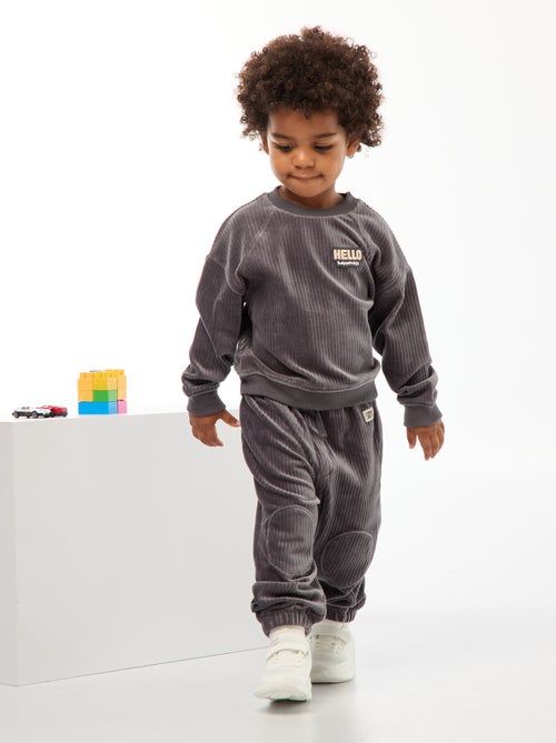 Felpa in velluto a coste - Kiabi