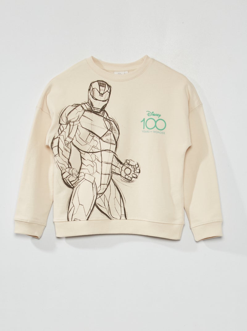 Felpa 'Iron Man' di 'Marvel' BEIGE - Kiabi