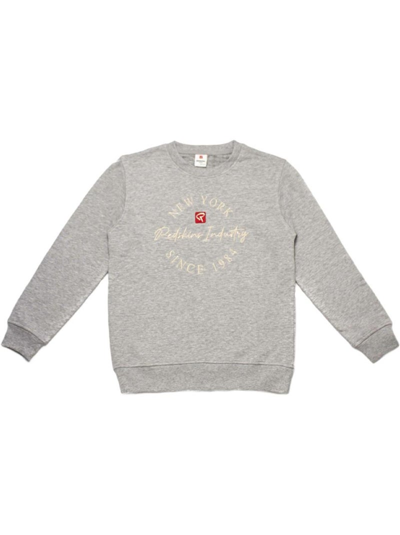 Felpa Junior Redskins Grigio argentato - Kiabi