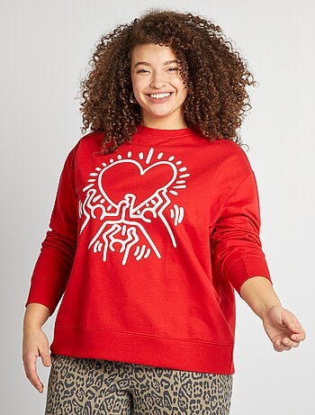 Felpa 'Keith Haring' - 'San Valentino'