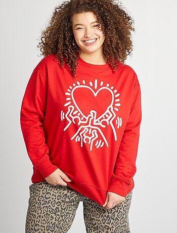 Felpa 'Keith Haring' - 'San Valentino'