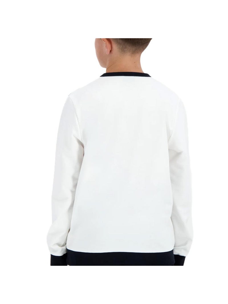 Felpa Le Coq Sportif Grafica per Ragazzo Bianco - Kiabi
