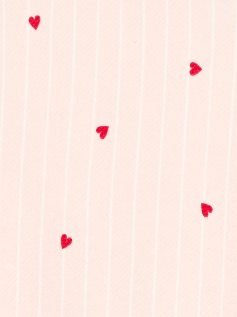 Felpa leggera in felpa garzata con stampa Rosa - Kiabi