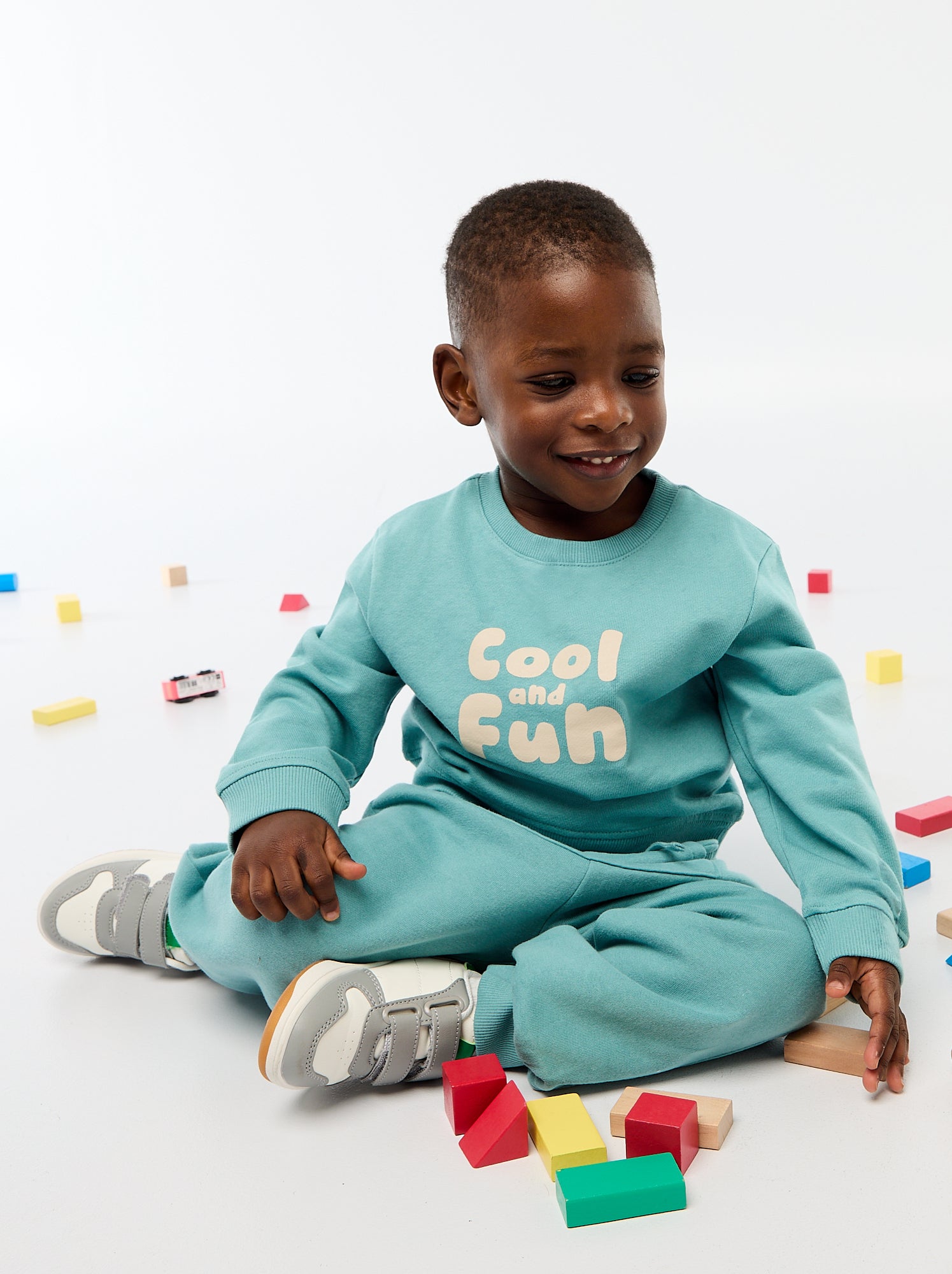 Felpa leggera in mollettone stampato