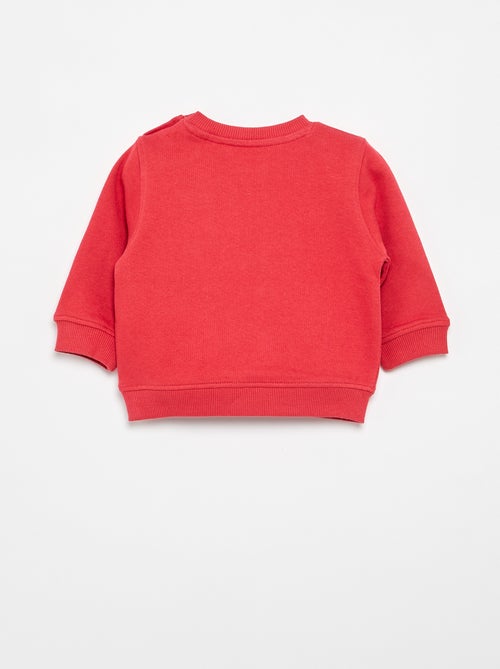 Felpa leggera in mollettone stampato - Kiabi Felpa leggera in mollettone stampato - Kiabi