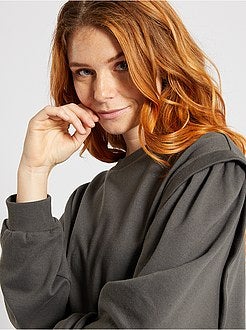 Felpa leggera scollo tondo - Kiabi