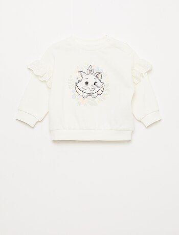 Felpa \'Bambi\' \'Disney\' a maniche lunghe con volant ricamati