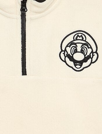 Felpa 'Mario Bros' con bande a contrasto