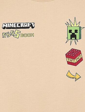 Felpa \'Minecraft\' a maniche lunghe
