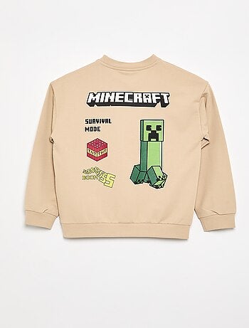 Felpa \'Minecraft\' a maniche lunghe