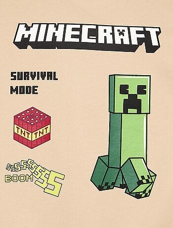 Felpa \'Minecraft\' a maniche lunghe