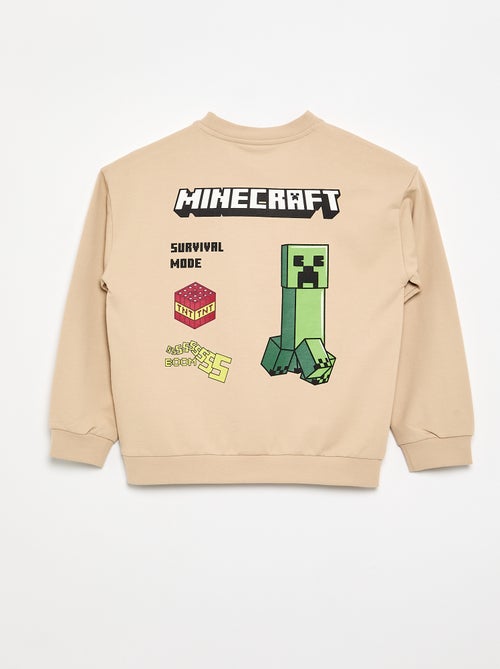 Felpa \'Minecraft\' a maniche lunghe - Kiabi