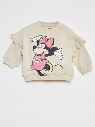 Felpa 'Minnie' di 'Disney' con volant sulle maniche