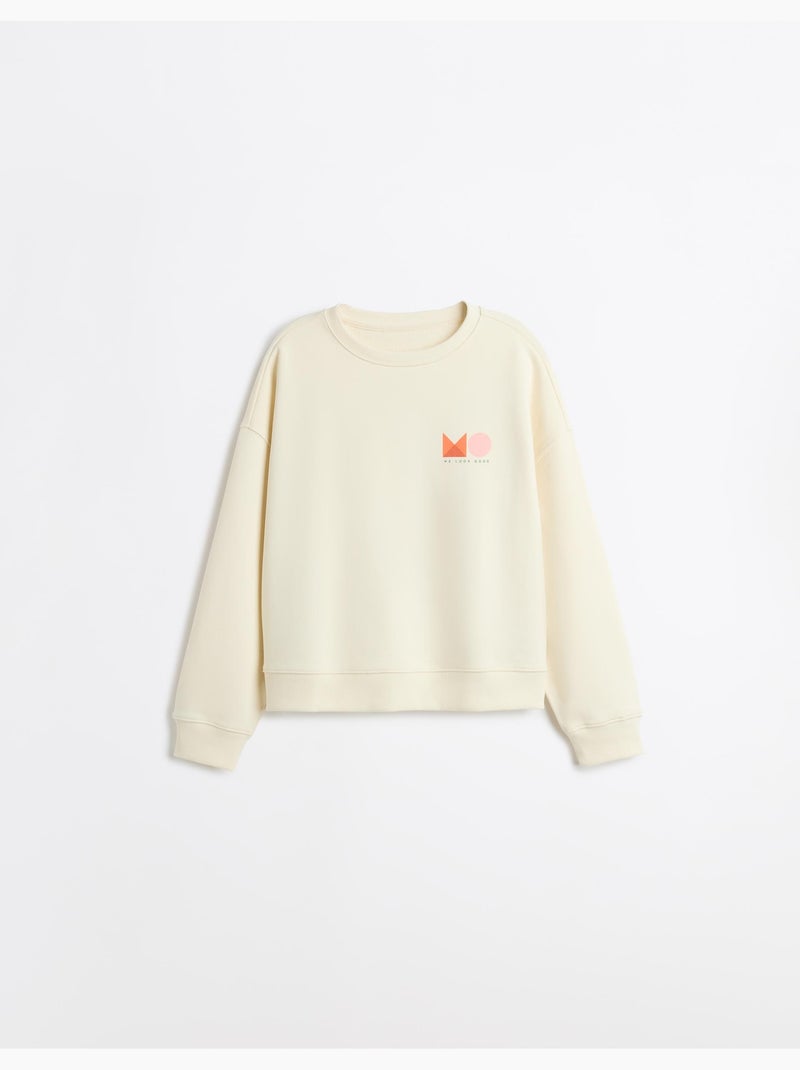 Felpa MO 30 Anni, MO Fashion Bianco - Kiabi