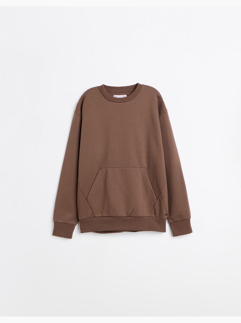 Felpa, mo fashion Marrone - Kiabi