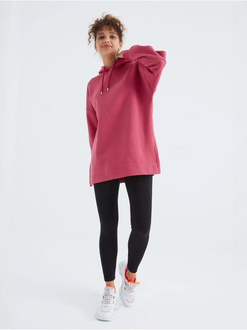 Felpa oversize con cappuccio e tasca tommy - Kiabi