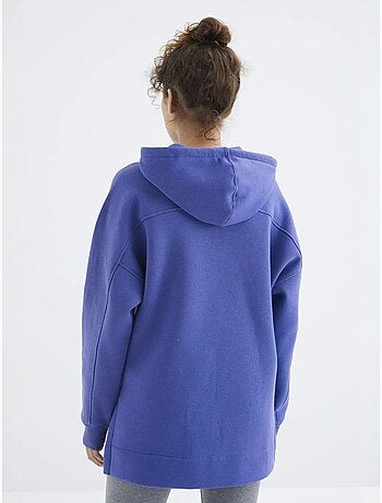 Felpa oversize con cappuccio e tasca tommy