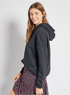 Felpa oversize con cappuccio - Kiabi