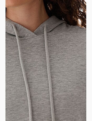 Felpa oversize con cappuccio penti