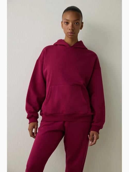 Felpa oversize con cappuccio penti - Kiabi Felpa oversize con cappuccio penti - Kiabi