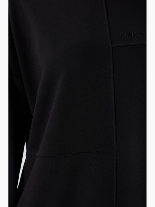 Felpa oversize con girocollo tommy - Kiabi Felpa oversize con girocollo tommy - Kiabi