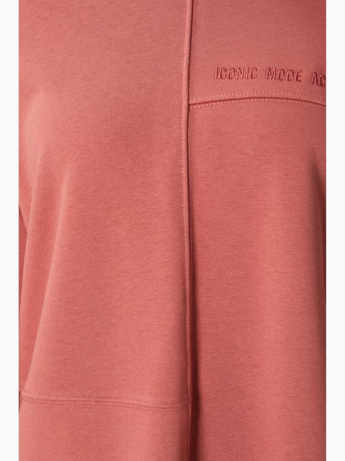 Felpa oversize con girocollo tommy - Kiabi Felpa oversize con girocollo tommy - Kiabi