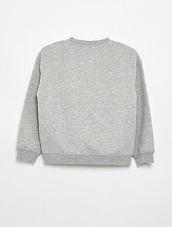Felpa oversize con stampa