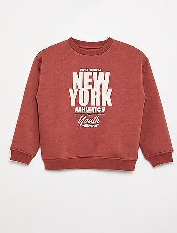 Felpa oversize con stampa