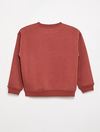 Felpa oversize con stampa