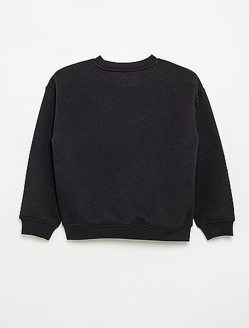 Felpa oversize con stampa