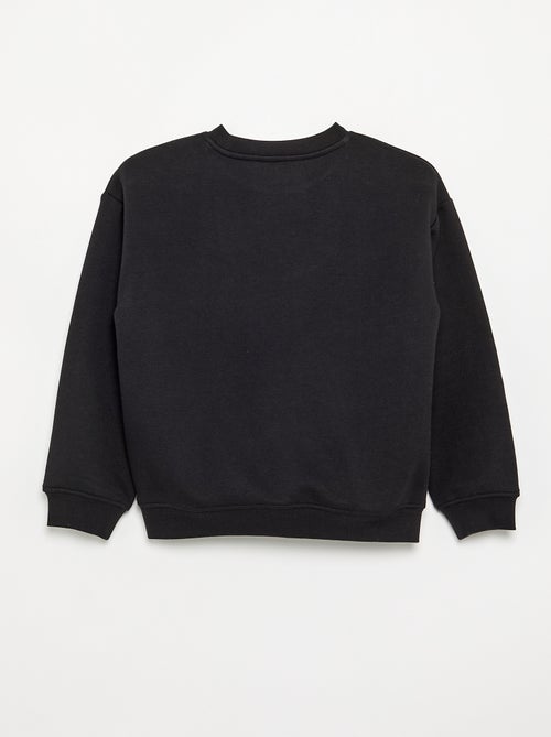 Felpa oversize con stampa - Kiabi