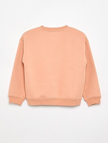 Felpa oversize con stampa
