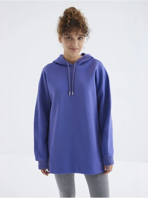 Felpa oversize con tasca tommy - Kiabi