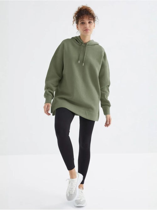 Felpa oversize con tasca tommy - Kiabi