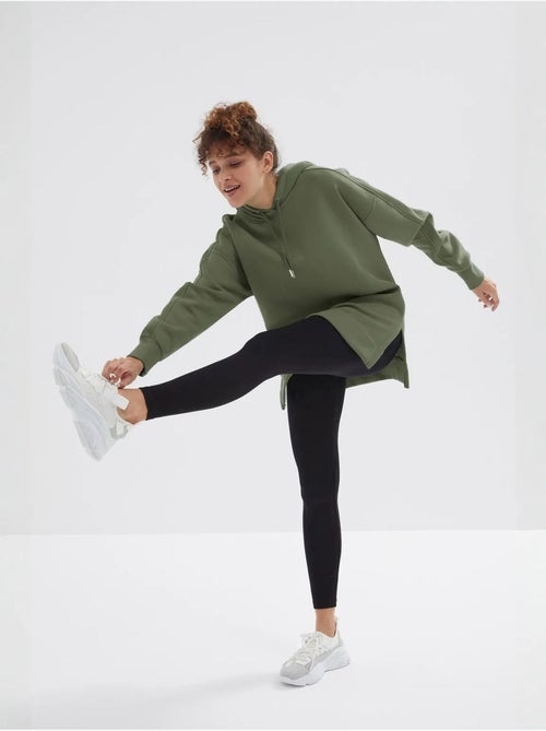 Felpa oversize con tasca tommy - Kiabi