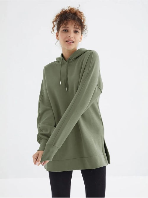 Felpa oversize con tasca tommy - Kiabi