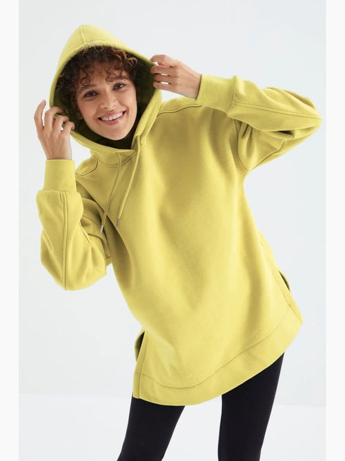 Felpa oversize con tasca tommy - Kiabi Felpa oversize con tasca tommy - Kiabi