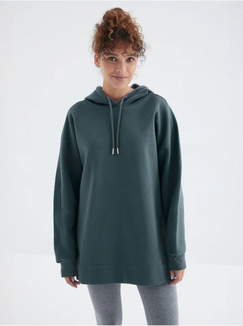 Felpa oversize con tasca tommy - Kiabi Felpa oversize con tasca tommy - Kiabi