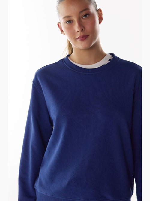 Felpa oversize da donna con girocollo penti - Kiabi Felpa oversize da donna con girocollo penti - Kiabi