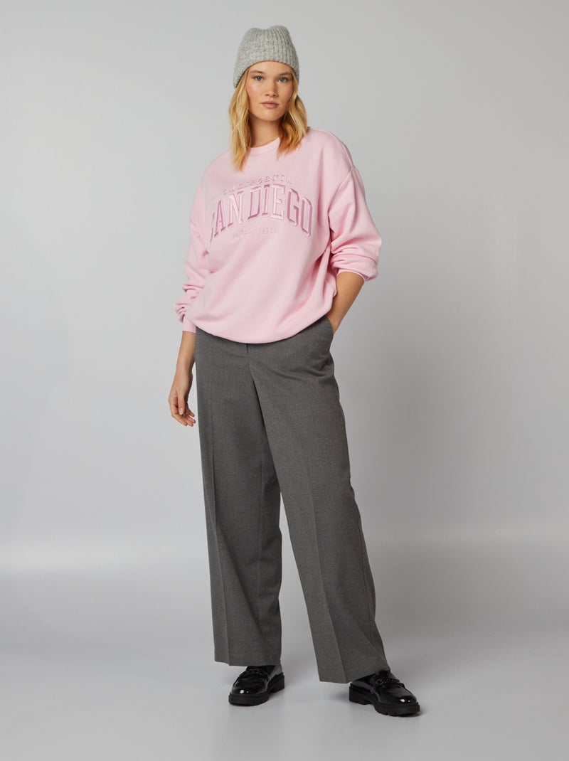 Felpa oversize ROSA - Kiabi