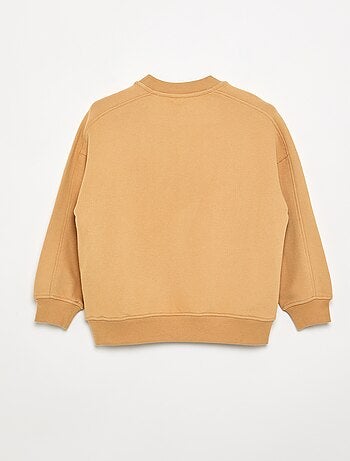 Felpa oversize stampata