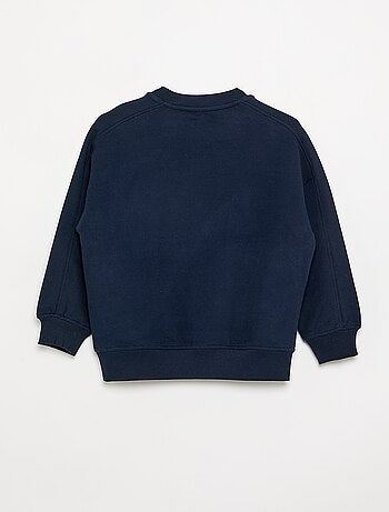 Felpa oversize stampata