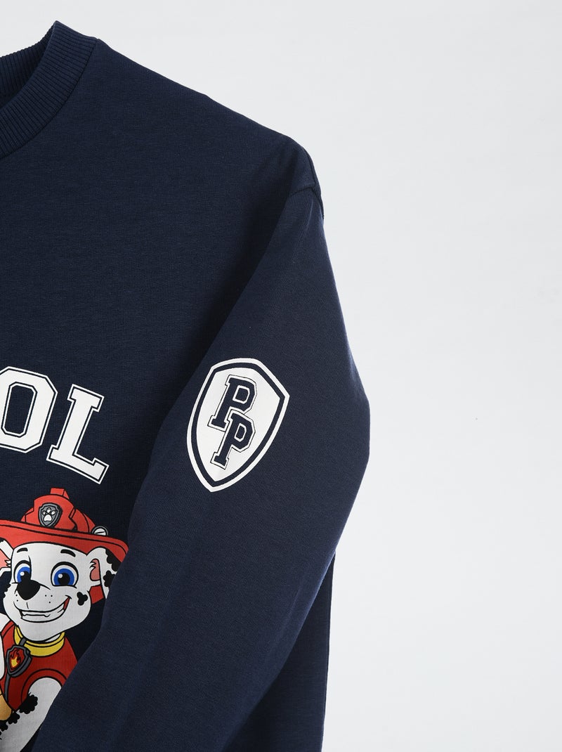 Felpa 'Pat' Patrouille' a maniche lunghe Blu - Kiabi