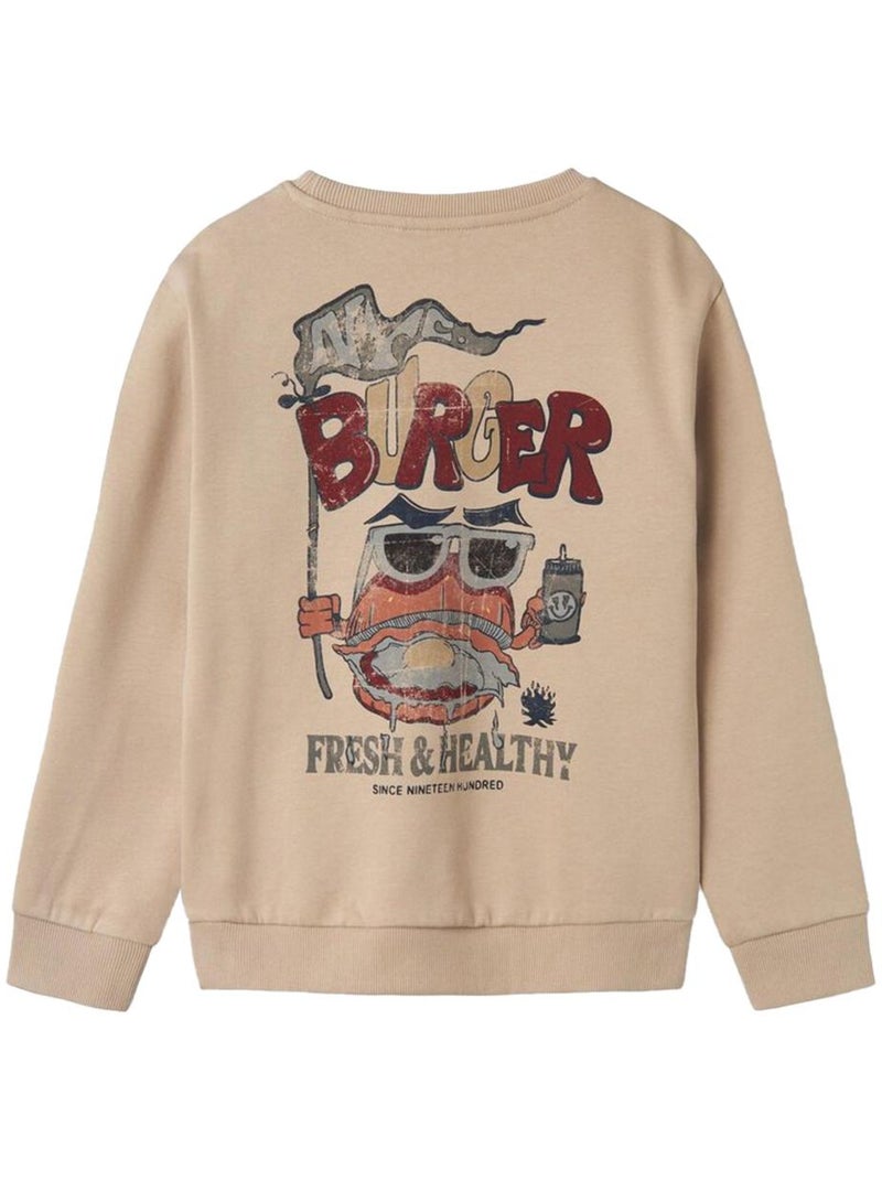 Felpa per Ragazzo Name It Beige - Kiabi