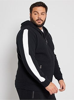 Felpa piqué con zip - Kiabi